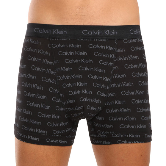 3PACK Moške boksarice Calvin Klein večbarvne (NB3056A-QYP)