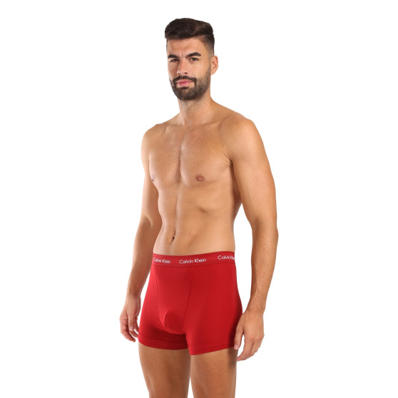 3PACK Moške boksarice Calvin Klein večbarvne (NB3056A-QYP)