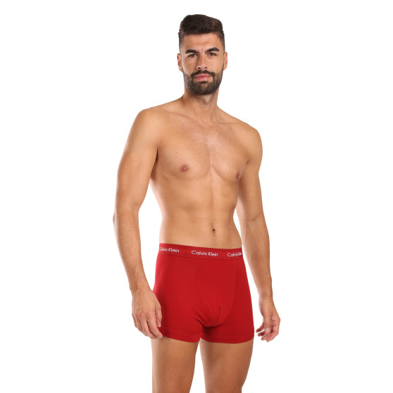 3PACK Moške boksarice Calvin Klein večbarvne (NB3056A-QYP)