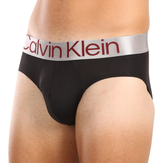 3PACK moške hlačke Calvin Klein črna (NB3073A-Q09)