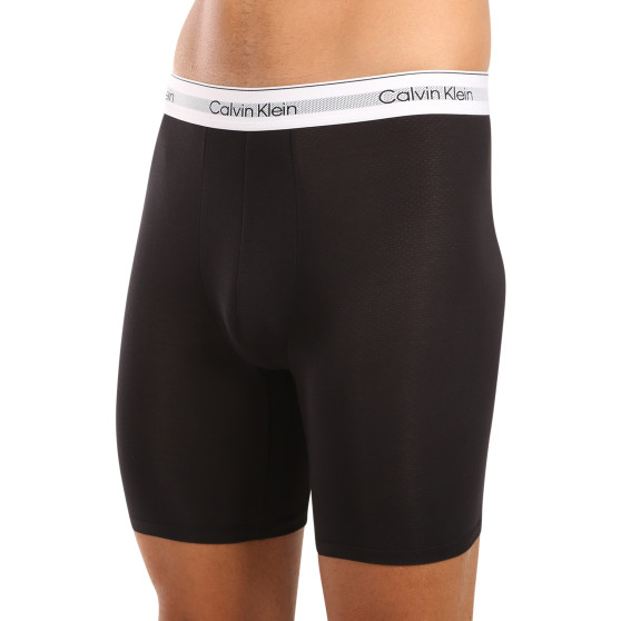 3PACK Moške boksarice Calvin Klein črne (NB3955A-UB1)