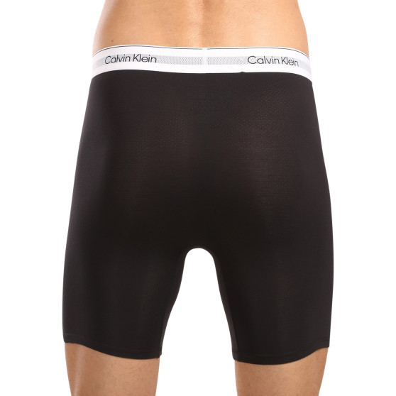 3PACK Moške boksarice Calvin Klein črne (NB3955A-UB1)