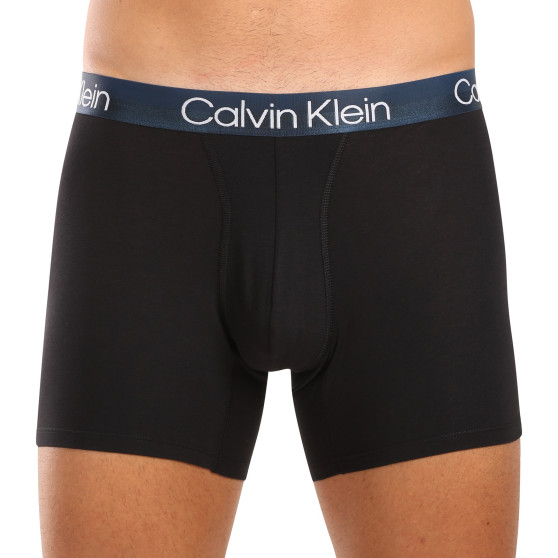 3PACK Moške boksarice Calvin Klein črne (NB2971A-PZI)