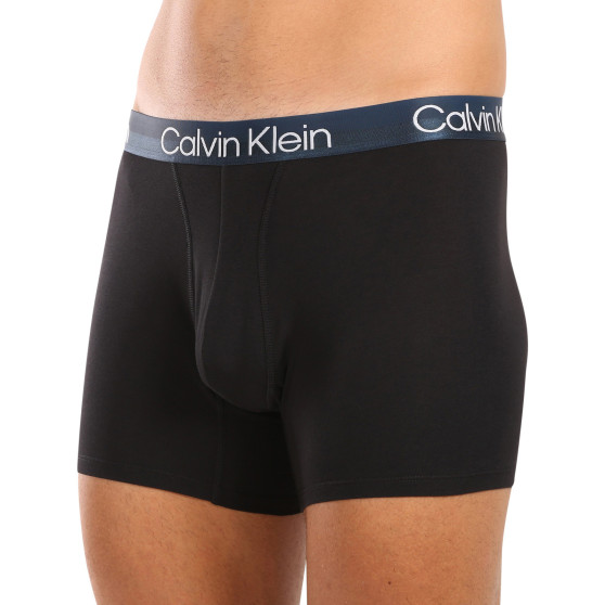 3PACK Moške boksarice Calvin Klein črne (NB2971A-PZI)