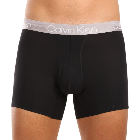 3PACK Moške boksarice Calvin Klein črne (NB2971A-PZI)