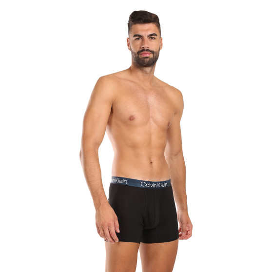 3PACK Moške boksarice Calvin Klein črne (NB2971A-PZI)