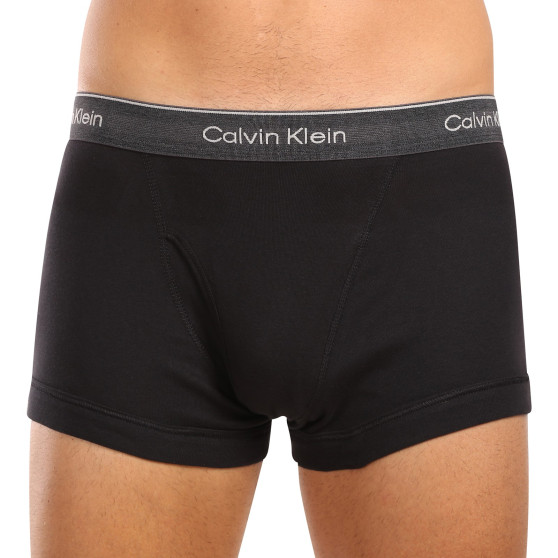 3PACK Moške boksarice Calvin Klein črne (NB4002A-PRU)