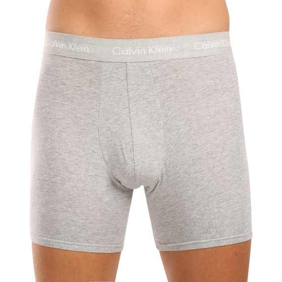 3PACK Moške boksarice Calvin Klein večbarvne (NB3057A-QYP)