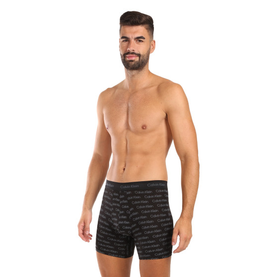 3PACK Moške boksarice Calvin Klein večbarvne (NB3057A-QYP)