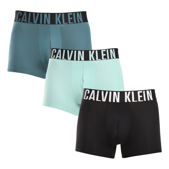 3PACK Moške boksarice Calvin Klein večbarvne (NB3775A-Q1J)