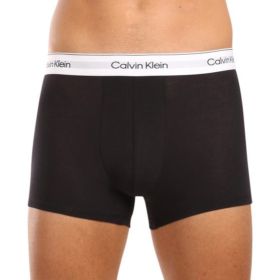 3PACK Moške boksarice Calvin Klein črne (NB3963A-UB1)