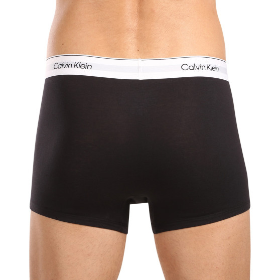 3PACK Moške boksarice Calvin Klein črne (NB3963A-UB1)