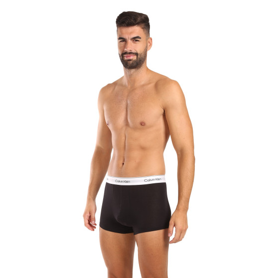 3PACK Moške boksarice Calvin Klein črne (NB3963A-UB1)