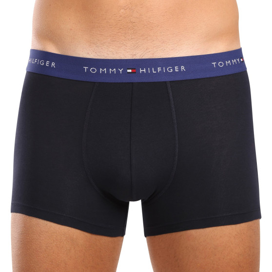 3PACK moške boksarice Tommy Hilfiger temno modre (UM0UM02763 0WN)