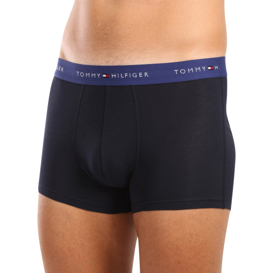 3PACK moške boksarice Tommy Hilfiger temno modre (UM0UM02763 0WN)