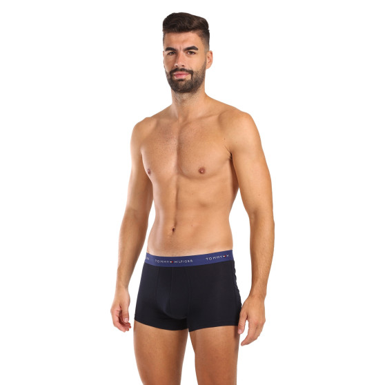 3PACK moške boksarice Tommy Hilfiger temno modre (UM0UM02763 0WN)