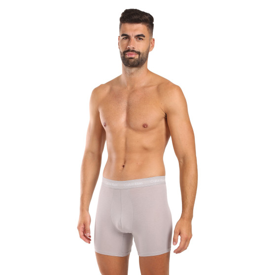 3PACK Moške boksarice Calvin Klein večbarvne (NB1770A-QRH)